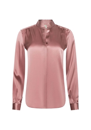 L'Agence Bianca long-sleeve blouse - Pink
