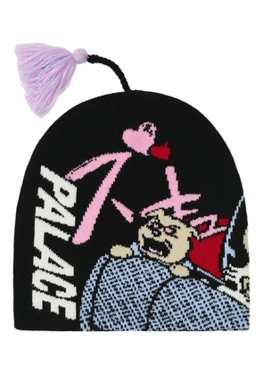 Palace Rear View beanie - Black