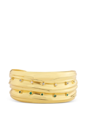 Bohéme festive stone bracelet - Gold