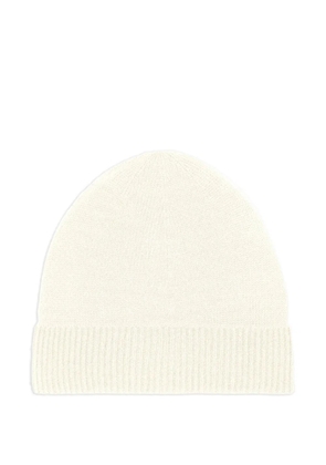 BOMPARD ribbed beanie hat - Neutrals