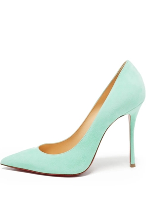 Christian Louboutin Pre-Owned 110mm suede pumps - Blue