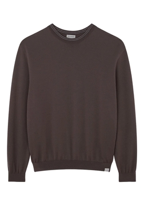 Paul & Shark crew-neck sweater - Brown