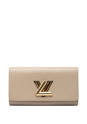 Louis Vuitton Pre-Owned 2019 Epi Twist Wallet long wallets - Brown