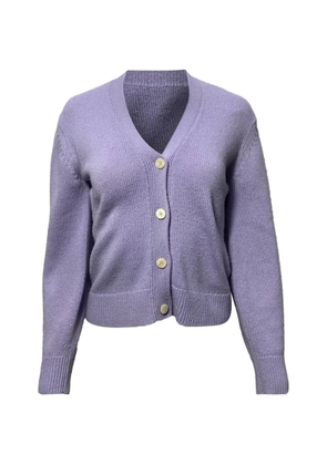 Theory button-up cardigan - Purple