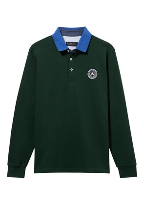 Brooks Brothers logo-patch polo shirt - Green