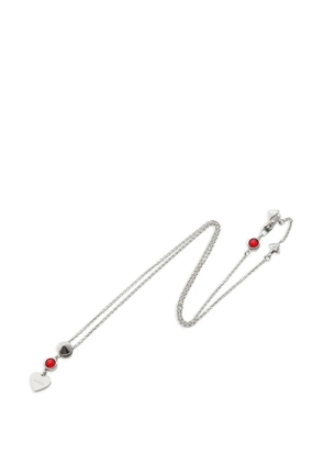 Gucci Pre-Owned heart-pendant necklace - Silver