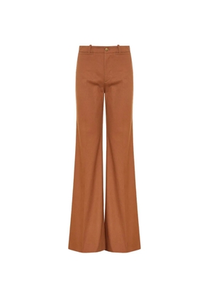 Chloé wide-leg trousers - Brown