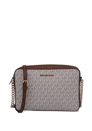 Michael Kors Vintage logo chain crossbody bag - Neutrals