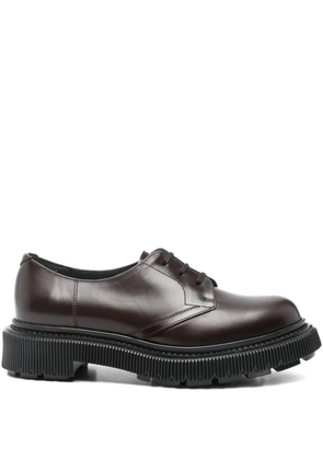 Adieu Paris leather derby shoes - Brown