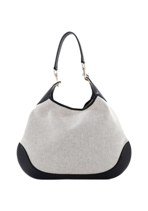 Gucci Pre-Owned B Canvas Large shoulder bag - Black