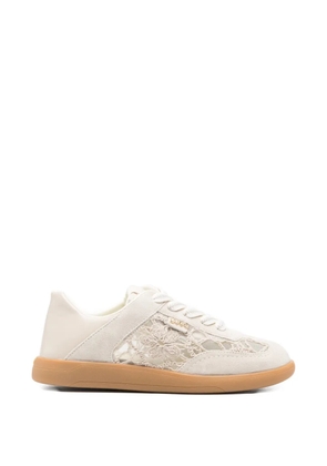 LIU JO lace-insert sneakers - Neutrals