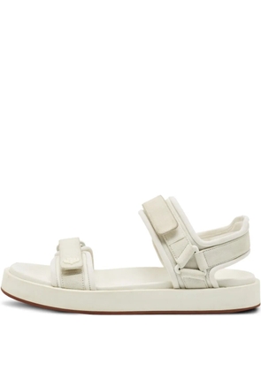 Loro Piana Pre-Owned Waikiki strap sandals - White