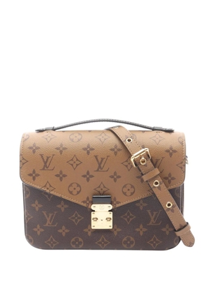 Louis Vuitton Pre-Owned 2021-2026 Monogram Reverse Pochette Metis satchel - Brown