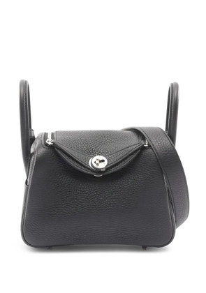 Hermès Pre-Owned 2025 mini Lindy shoulder bag - Black