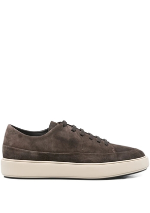 Officine Creative Release 001 suede sneakers - Brown