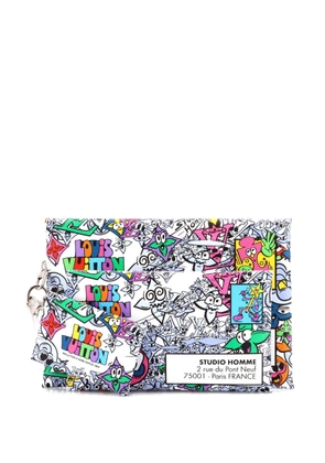 Louis Vuitton Pre-Owned Trio Envelope Pouch Set Limited Edition Monogram Comics Canvas clutch bag - Multicolour