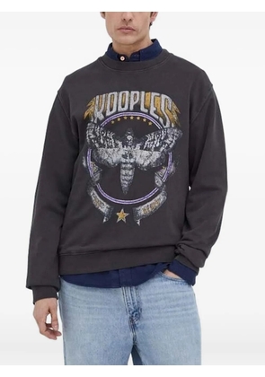 The Kooples moth-print sweatshirt - Grey