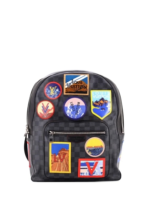 Louis Vuitton Pre-Owned Josh Alps Patches Damier Graphite backpack - Black