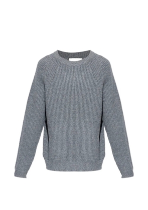 Lisa Yang ribbed raglan-sleeve sweater - Grey
