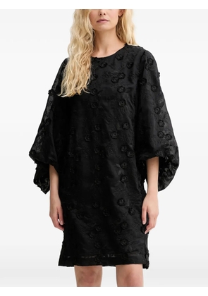 MUNTHE Pansi floral mini dress - Black