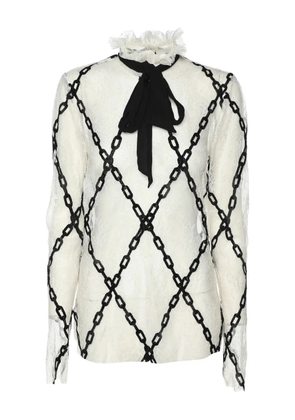 Polo Ralph Lauren Lace chain top - White