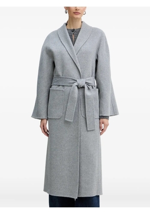 LUISA SPAGNOLI belted pocket coat - Grey