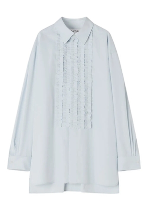 Lanvin ruffled shirt - Blue