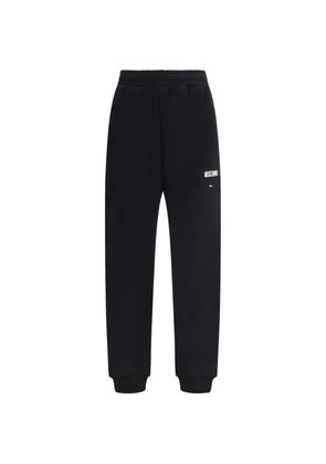 Moschino logo-detail track pants - Black