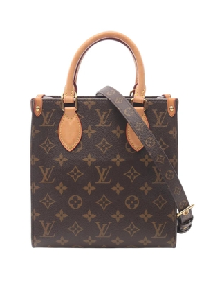 Louis Vuitton Pre-Owned 2021-2025 Monogram Sac Plat BB satchel - Brown