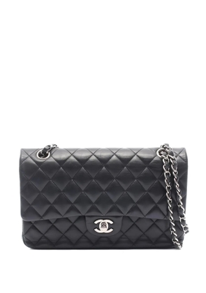 CHANEL Pre-Owned 2019 Double Flap leather shoulder bag - Black