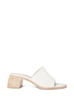 Ann Demeulemeester Lyra smooth nappa leather sandals - White