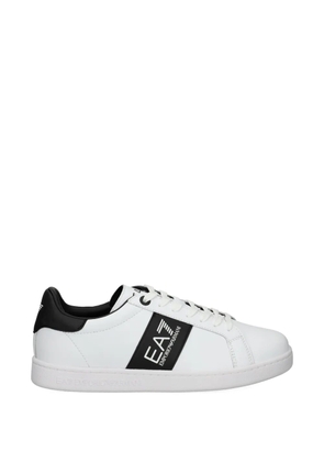 Ea7 Emporio Armani EA7 Classic leather sneakers - White