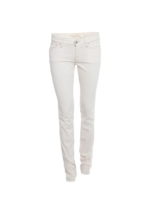 MARANT ÉTOILE corduroy skinny jeans - White