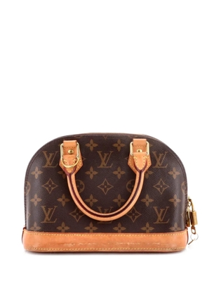 Louis Vuitton Pre-Owned Alma Handbag Monogram Canvas BB crossbody bag - Brown