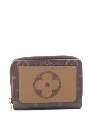 Louis Vuitton Pre-Owned 2021 monogram reverse wallet - Brown