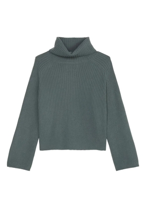 Marc O'Polo ribbed turtleneck sweater - Green