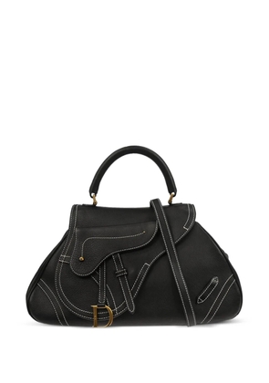 Christian Dior Pre-Owned 2002 saddle tote bag - Black