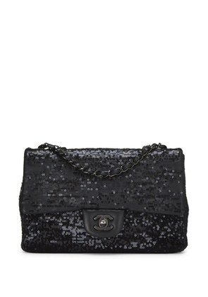 CHANEL Pre-Owned 2001 Jumbo Classic Flap shoulder bag - Black