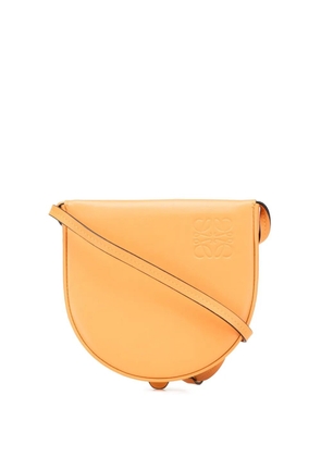 Loewe Pre-Owned 2020 Small Soft Calfskin Heel Pouch crossbody bag - Orange