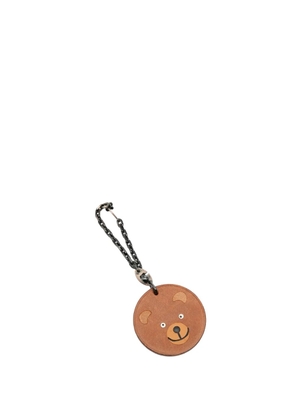 Hermès Pre-Owned 2000-2010 Leather Bear Bag Charm - Brown