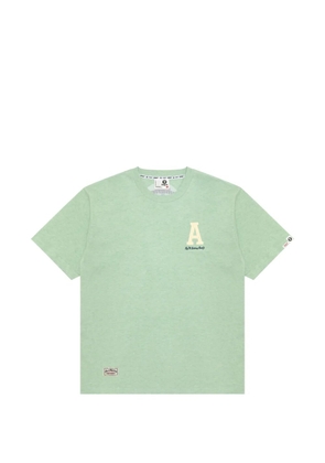 AAPE BY *A BATHING APE® embroidered-detail T-shirt - Green