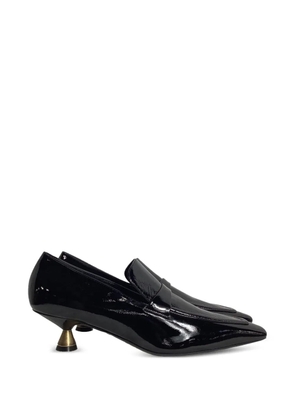KHAITE Pre-Owned King point-toe loafers - Black