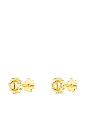 TOUS flower-shaped stud earrings - Gold