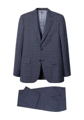 Paul Smith The Brierley check wool suit - Blue