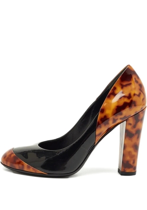 Gucci Pre-Owned block-heel pumps - Black
