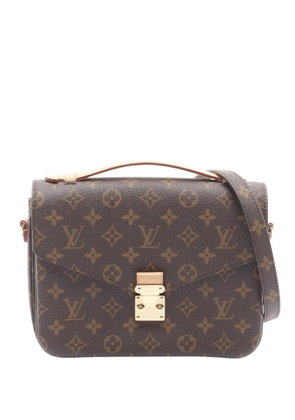 Louis Vuitton Pre-Owned 2021-2025 Monogram Pochette Metis satchel - Brown