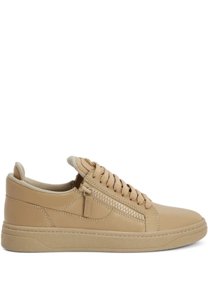 Giuseppe Zanotti GZ94 double-zip low-top sneakers - Neutrals
