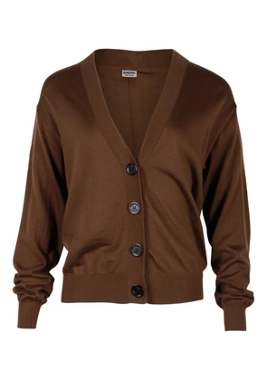 Burberry Pre-Owned merino wool cardigan - Brown