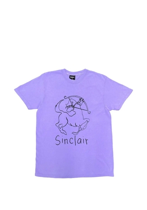 Sinclair Scribble short-sleeve T-shirt - Purple