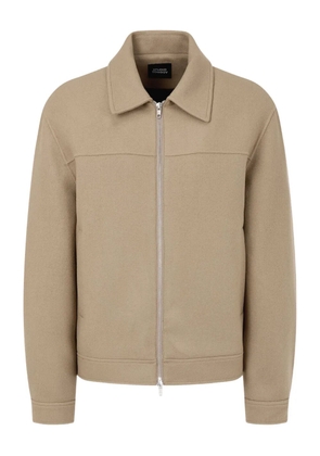 TOMBOY zip-up wool bomber jacket - Neutrals